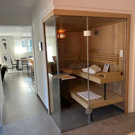 The Forest Retreat- Luxurioese Ferienwohnung Mit Privater Sauna Wermelskirchen Ngoại thất bức ảnh